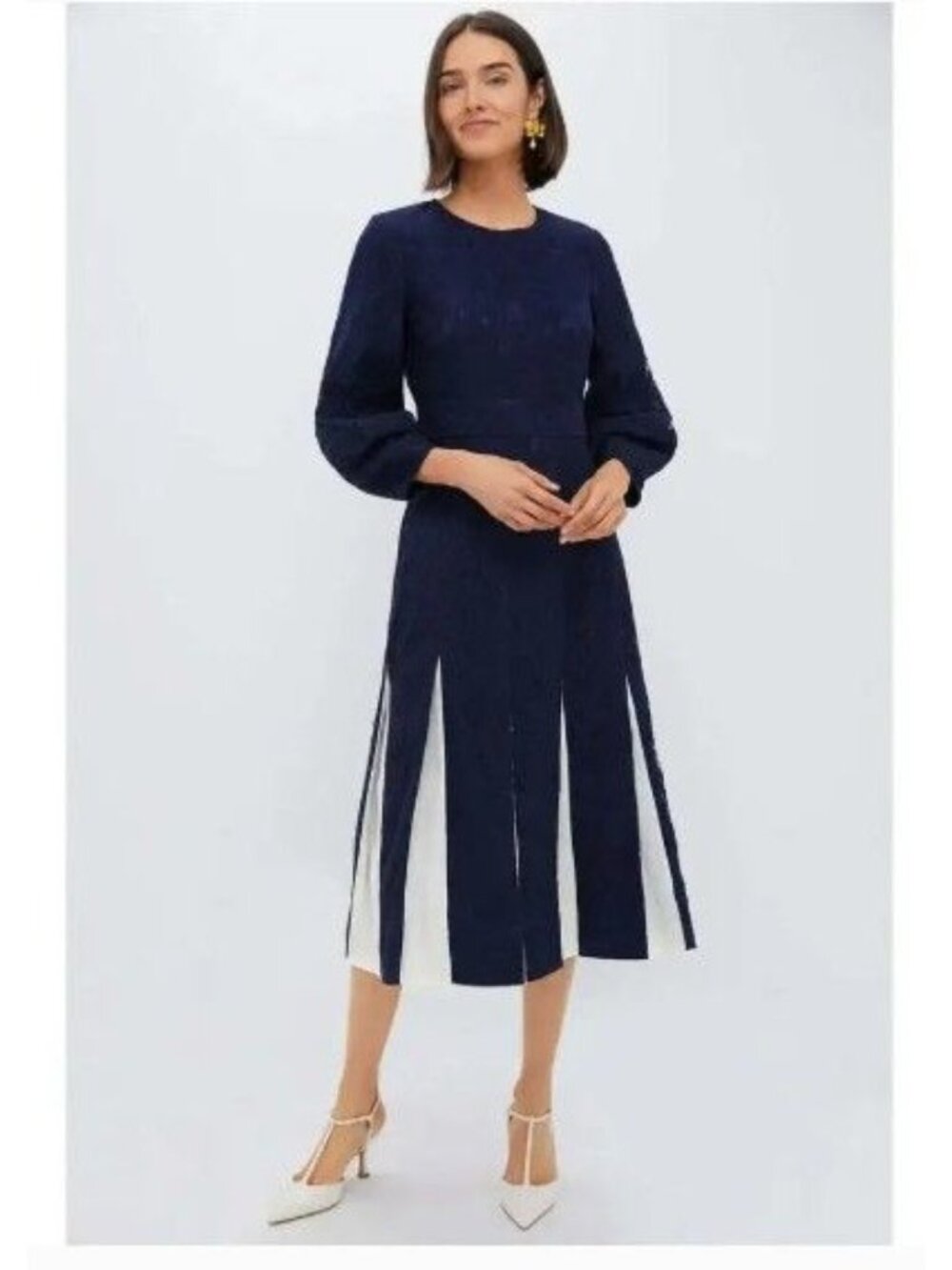 Tuckernuck Cristiana Dress in Navy Lace Size Small NEW!